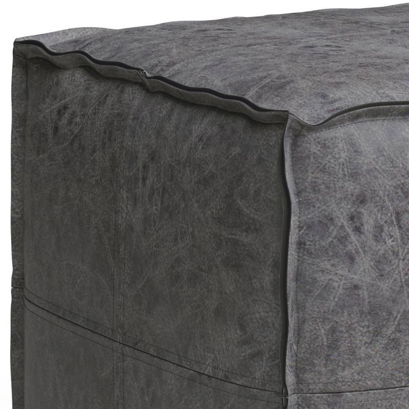 Wendal Square Pouf - WyndenHall, 4 of 11