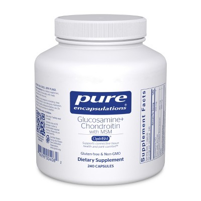 Pure Encapsulations Glucosamine Chondroitin with MSM - Supplement to Support Cartilage, Connective Tissue, and Joint Health