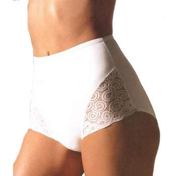 Bali Women's Smoothing Cotton Brief 2-pack - X037 2xl White : Target