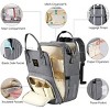 acxily Stylish Upgrade Diaper Bag, Multifunction Backpack, Travel BackPack Maternity Baby Changing Bags 20L Large Capacity - 3 of 4