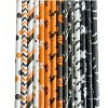 Kitcheniva Halloween Paper Straws – Biodegradable Decorative Straws for Soda, Milk Tea & Party Drinks 25 Pcs - 2 of 4