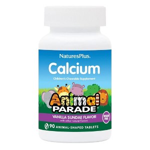 Source of Life Animal Parade Sugar-Free Calcium Vanilla Sundae by Nature's Plus  -  90 Chewable - 1 of 3