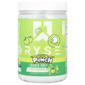 RYSE Loaded Pre, Sour Punch® Sour Green Apple, 16.7 oz (474 g) - 1 of 2
