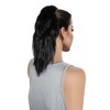 Unique Bargains Women's Nature Long Hair Ponytail Wig Clip 13.78inch Black 1 Pc - 2 of 4