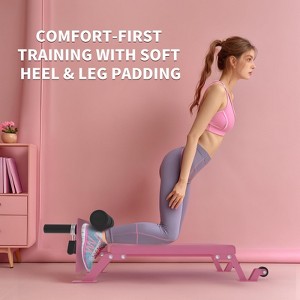 Adjustable Hamstring Curl Bench with Wheels Nordic Bench, Nordic Curl Machine, for Home Gym - 1 of 4