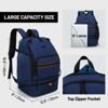 Generic Basketball Backpack Bags Sports Gym Backpacks with Shoe Compartment and Ball Holder - 2 of 4