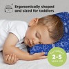 KeaBabies Toddler Pillow with Pillowcase, 13X18 Soft Organic Cotton Toddler Pillows for Sleeping, Kids Travel Pillow Age 2-5 - 2 of 4