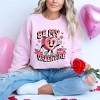 Simply Sage Market Women's Graphic Sweatshirt Be My Valentine Cartoon - 2 of 4