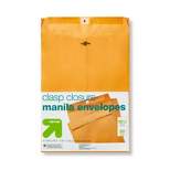 20ct 9" x 12" Clasp Closure Manila Envelopes - up & up™