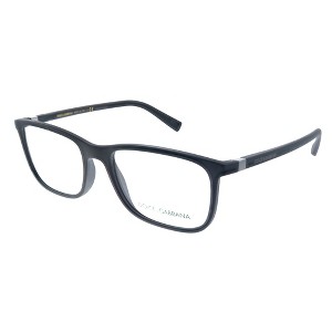 Dolce & Gabbana DG 5027 2525 Unisex Pillow Eyeglasses Matte Black 55mm - 1 of 3