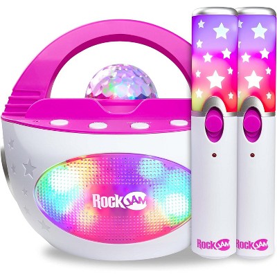 RockJam KPOP DUO Karaoke Speaker Pink