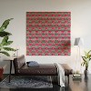 Little Arrow Design Co watercolor hearts on stripes Wood Wall Mural - Society6 - 2 of 2