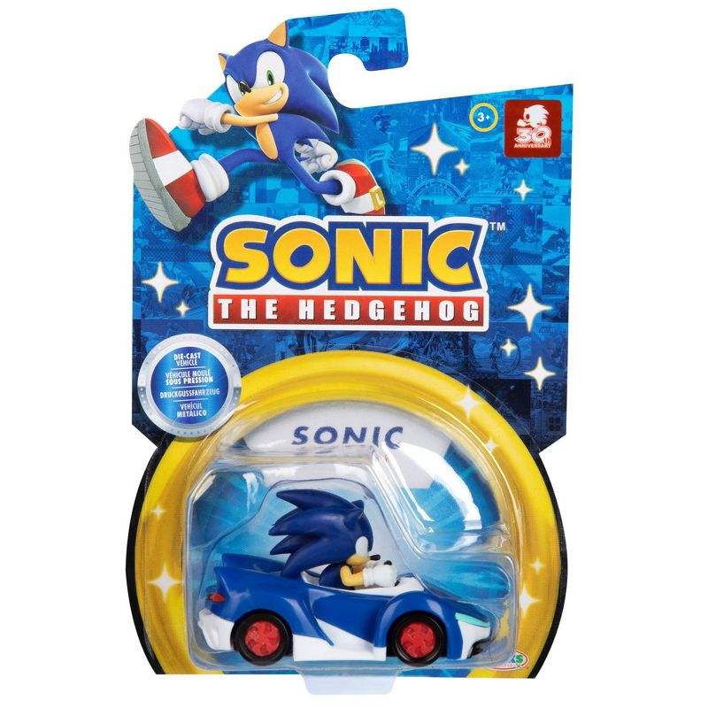 Sonic Die Cast Vehicle SONIC Wave 1, 2 of 10