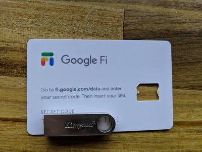 Google Fi Wireless SIM Card Kit Talk/Text/Data 