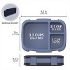 LunaLulinlk Leak-Proof Lunch Box - Navy Blue - 4 of 4