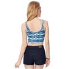 Aeropostale Womens Batik Crop Tank Top - 2 of 3