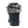 GC Shoes Trudie Fur Lace Up Combat Boots - 3 of 4