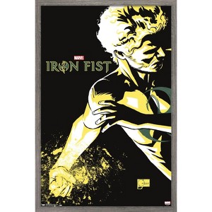 Trends International Marvel Comics TV - Iron Fist - Promo Framed Wall Poster Prints - 1 of 4