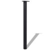 vidaXL 4 x Height Adjustable Table Legs, 870 mm, Black - 2 of 4
