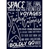 Men's Star Trek 5-Year Mission Text Pull Over Hoodie - 2 of 4