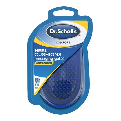 Dr. Scholls - Comfort, Heel Cushions With Massaging Gel, Men (Size 8-13), 1 Pair