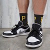 MLB Pittsburgh Pirates Adult Quarter Socks: Cushioned Heel & Toe, Knit Fabric - 3 of 3