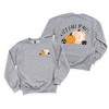 Simply Sage Market Women's Graphic Sweatshirt Boho It's Fall Y'all Pumpkins Front and Back - 2 of 4