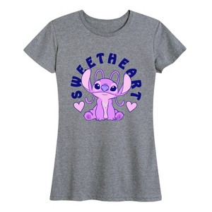 Women's - Lilo and Stitch - Angel Sweetheart Short Sleeve Graphic T-Shirt - 1 of 4