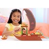 Disney Moana 2 Toys, Moana’s Adventure Canoe Playset with 1 Small Doll, 1 Canoe & 10 Accessories - 2 of 4