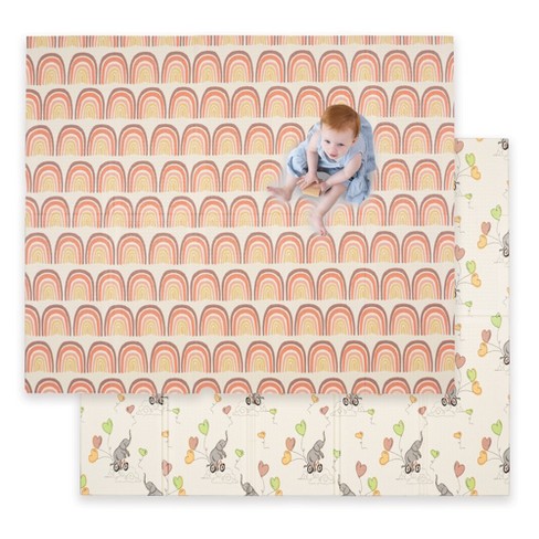 Jumpoff Jo 77 x 70 Waterproof Foam Padded Baby Play Mat Extra Large Oh Deer | Target