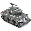 Model Kit United States M4 Sherman Tank (Moderate Difficulty) Steel Model by Metal Earth - 4 of 4