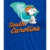 Men's - Peanuts - South Carolina Snoopy Golf Short Sleeve Graphic T-Shirt - 2 of 4
