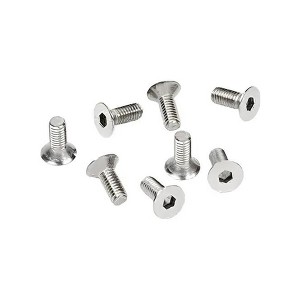 Brixwell AS615CH 6mm x 15mm Cover Plate Flat Allen Head Screws 9