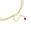 Ross-Simons Italian Multicolored Murano Glass Floral Pendant Necklace in 18kt Gold Over Sterling Size 18 - 3 of 4