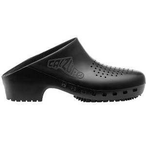 Calzuro Adult Classic Clogs With Holes Black - 1 of 4