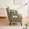 KTMBDW Modern Small Loveseat Sofa Couch for Living Room, 47.6" W with Armrest Pillows and Storage Pockets for Small Space, Apartment, Bedroom, Office - 4 of 4