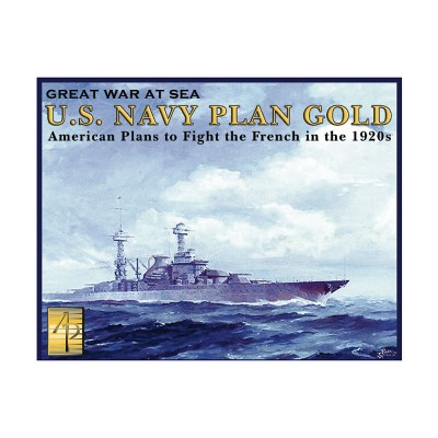 Great War at Sea #8 - U.S. Navy Plan Gold Board Game