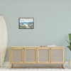 Stupell Industries Tranquil Beachside Flower Meadow Ocean Sailboats Scene, 16" x 20" - 2 of 4