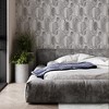 Sublime Oval Shapes Grey Wallpaper - image 2 of 4