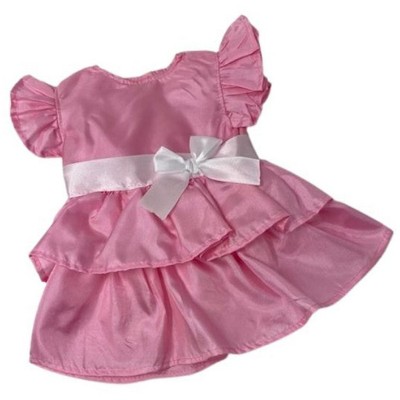 Doll Clothes Superstore Pink Ruffle Dress Fits Cabbage Patch Kid Dolls :  Target