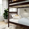 Plank+Beam Solid Wood Twin over Twin Bunk Bed with Ladder for Adults, No Box Spring Needed - 2 of 4