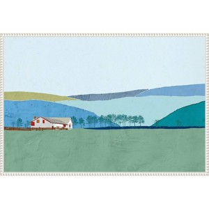 Amanti Art Behind The Hills by E.l Cacho Framed Wall Art Print - 1 of 4