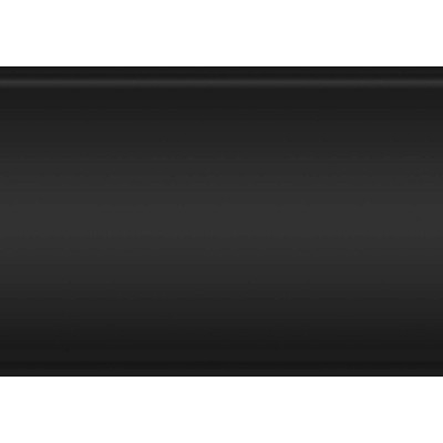 Black Metal 70-Inch Contemporary Coat Rack with 8 Hooks