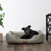 Modern Threads Medium Luxury Velvet Tufted-Style Dog Bed. - 2 of 4