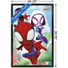 Trends International Marvel Spidey and His Amazing Friends - Webs Framed Wall Poster Prints - 3 of 4