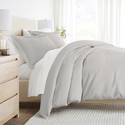3 Piece Duvet Cover & Shams Set - Soft and Breathable, Double Brushed Microfiber, Wrinkle Free - Becky Cameron