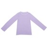 EVERYDAY KIDS Girls Thermal Underwear Set – Long Johns Base Layer for Cold Weather – Microfleece & Moisture-Wicking, Purple - 4 of 4
