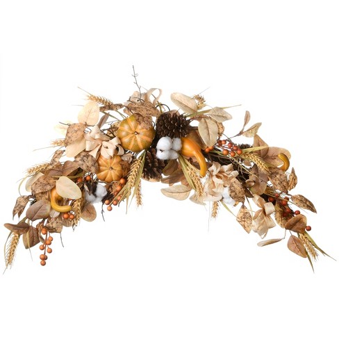 36" Autumn Pine Nut Swag : Target