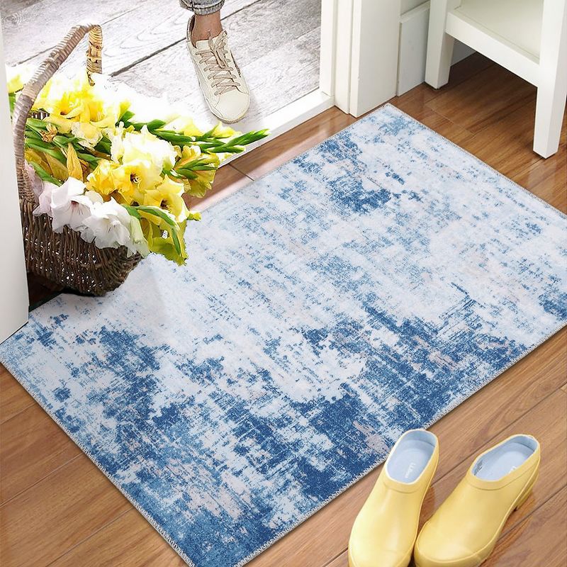 WhizMax Area Rug Abstract Rug Distressed Mat Throw Floor Carpet for Bedroom Living Room, 1 of 11