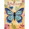 Briarwood Lane Spring House Flag 40x28 For Outdoor Beautiful Butterfly For Spring House Flag - 3 of 4